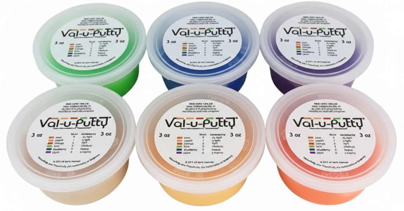 Libor Val-u-Putty Egzersiz Macunu - 6 Parçalı Set - 3 oz-10-3916
