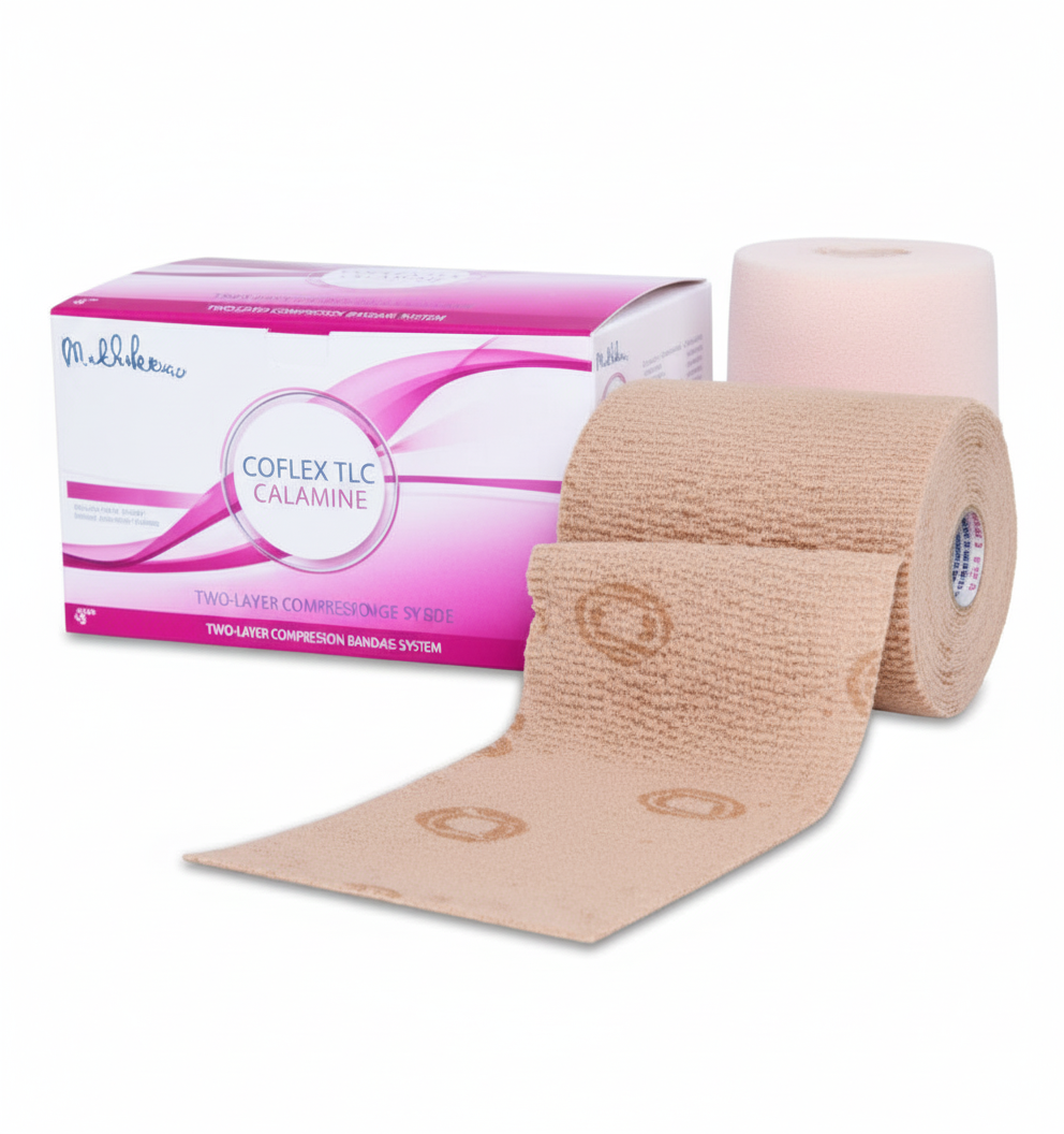 CoFlex TLC Calamine Lite – 2 Katmanlı Sıkıştırma Kiti ( Coban Yapışkanlı Bandaj)